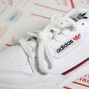 Adidas White CONTINENTAL 80 Sneakers